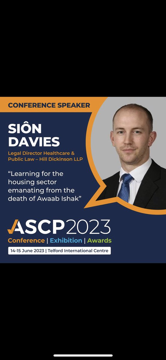 SiΓ΄n Davies (@siondavies87) on Twitter photo Looking forward to discussing the learning arising out of this tragic case for the social housing sector in June. <a href="/HD_Health/">Hill Dickinson Health Lawyers</a>
#inquests #safety #learning #socialhousing #housing Looking forward to discussing the learning arising out of this tragic case for the social housing sector in June. <a href="/HD_Health/">Hill Dickinson Health Lawyers</a>
#inquests #safety #learning #socialhousing #housing