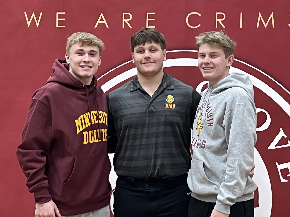 Coach Vitense 🍁 (@cs_2dash4) on Twitter photo Congrats <a href="/SamKliber1/">Sam Kliber</a> <a href="/hunter_gerber/">Hunter Gerber</a> and <a href="/AlbeckTanner/">Tanner Albeck</a>! #Dawgs <a href="/UMDBaseball/">UMD Baseball</a> <a href="/BaseballCrimson/">Crimson Baseball</a> <a href="/peterson13_jeff/">Coach Peterson</a> #CrimsonProud 🍁⚾️ Congrats <a href="/SamKliber1/">Sam Kliber</a> <a href="/hunter_gerber/">Hunter Gerber</a> and <a href="/AlbeckTanner/">Tanner Albeck</a>! #Dawgs <a href="/UMDBaseball/">UMD Baseball</a> <a href="/BaseballCrimson/">Crimson Baseball</a> <a href="/peterson13_jeff/">Coach Peterson</a> #CrimsonProud 🍁⚾️