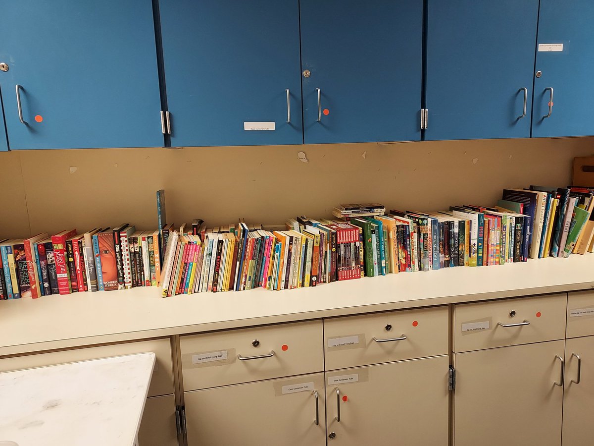 OlleLibrary's tweet photo. @ChancellorComet just received another donation from @HappiReaders.  Our students are going to be so excited!  We love helping build home libraries for our families!  #Thankful #Excited @Alief_Libraries https://t.co/QSbwg6CIos