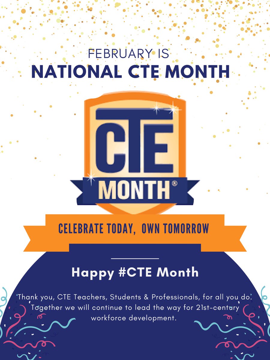 nysttta's tweet photo. 🎉 Share some of the amazing work you are doing in CTE https://t.co/tupWL4OV6Z