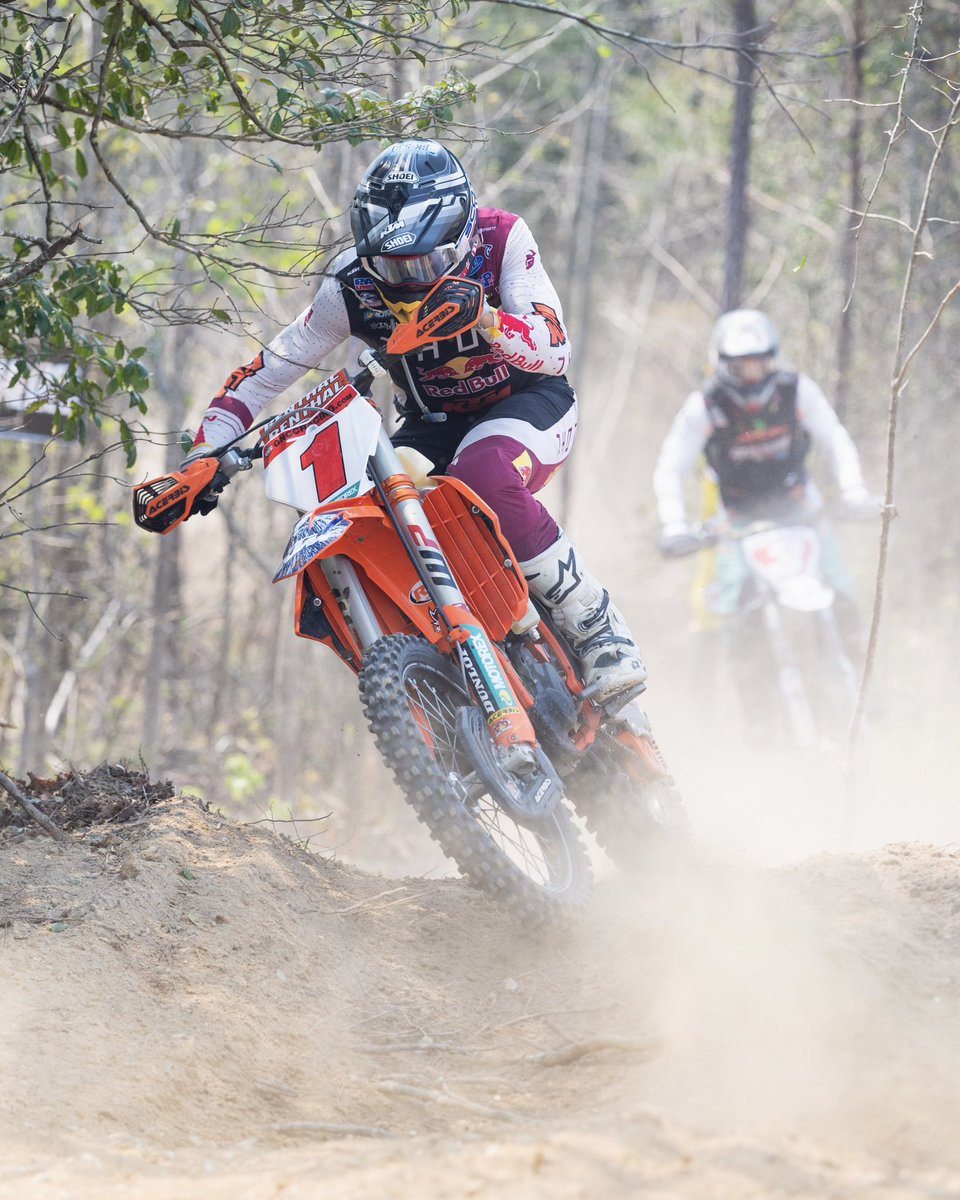 GNCCRacing's tweet photo. BK went 6 for 6 until injury struck ⚡️  Does he pick up where he left off with a win ❓  #GNCCRacing https://t.co/txxDFwbIQN
