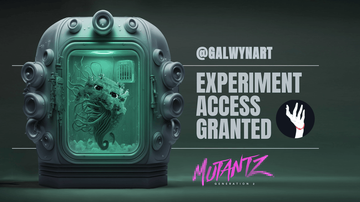Welcome to the experiment <a href="/galwynART/">Galwyn♻️</a>