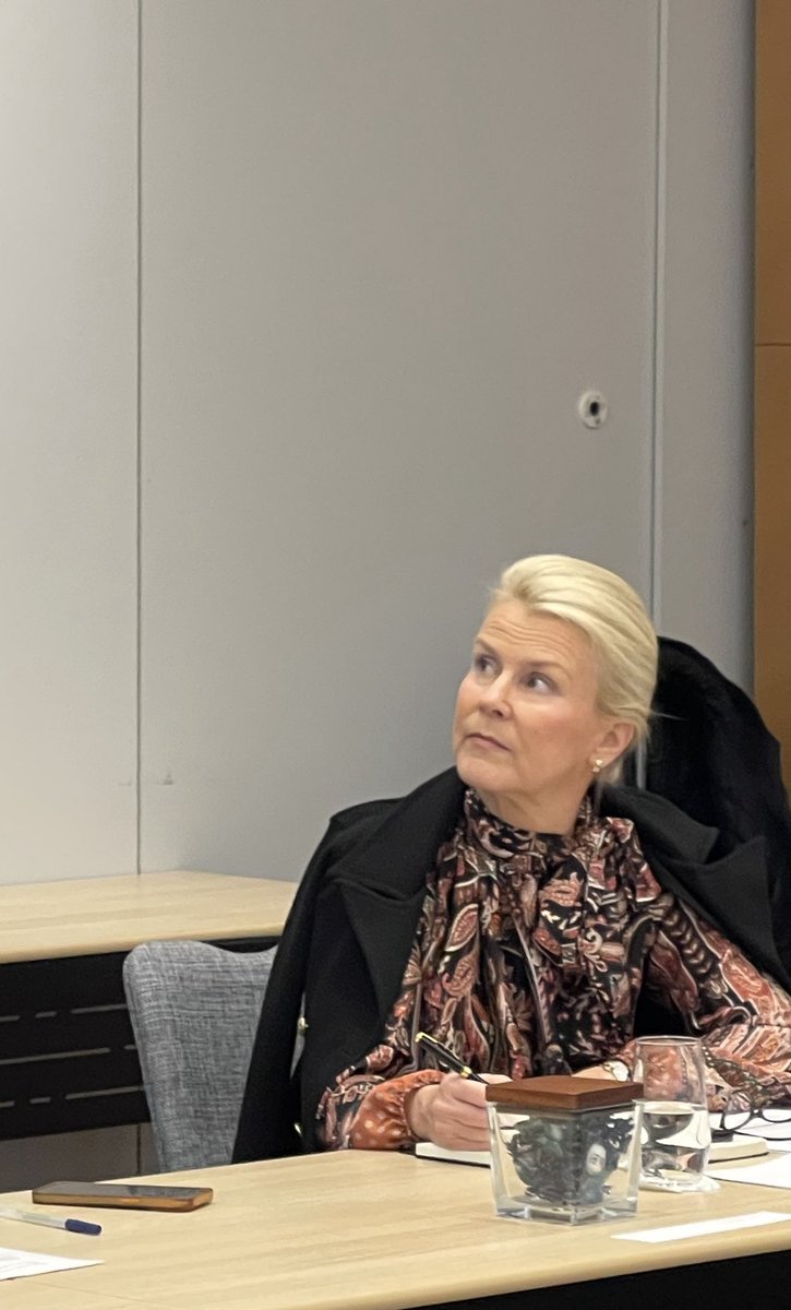 Europe has to be stronger and more competitive globally in skills in many key areas such as AI. Important message to ⁦<a href="/Elinkeinoelama/">EK</a>⁩ EU &amp; Trade Committee from MEP Lidia Pereira in Brussels today. 🌎