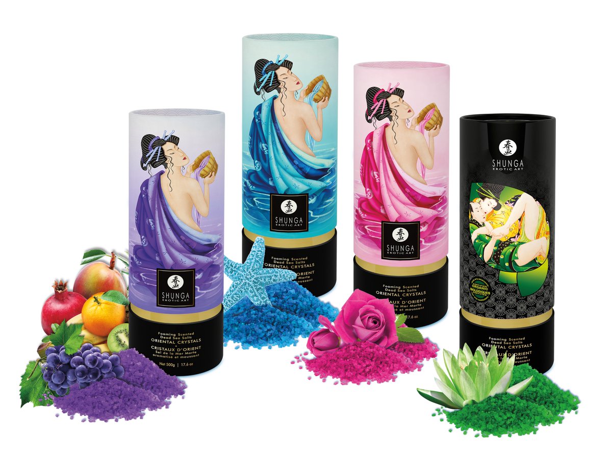 ShungaEroticArt's tweet photo. Let the love bond between you and your sweetie be renewed with a relaxing bath in the soothing, rich water with our Dead Sea Salt 💗🛀
4 available fragrances https://t.co/mrJNhKvrQ3
#deaseasalt #warmingbath #romanticbath #shungabath #shungaproducts #shunga https://t.co/ghHUFwalhm