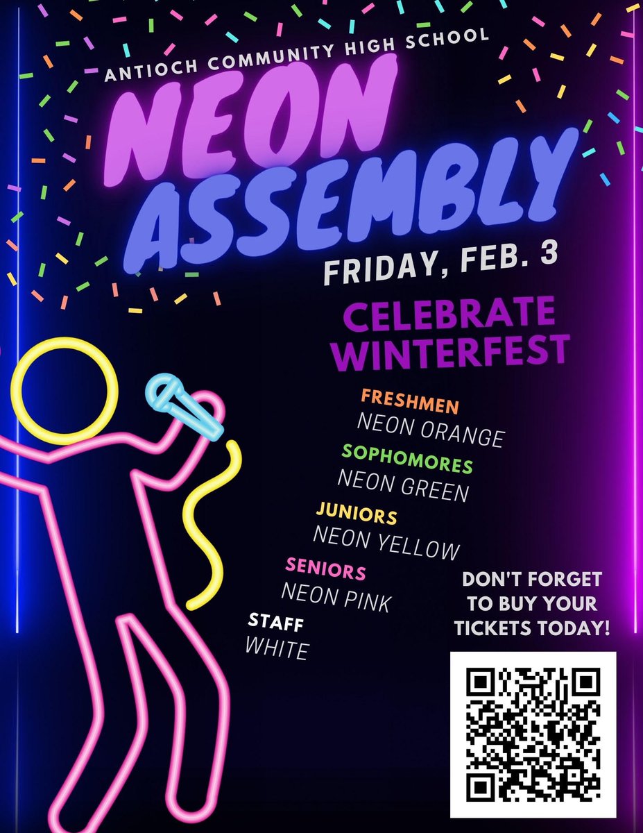 ProfeGarcia117's tweet photo. We are so excited for Fridays Neon Glow In The Dark assembly!Get pumped for #Winterfest!Lots of performances + games to win points for the #SequoitCup.Next week we’ll have spirit days leading up to Winterfest. Themes will be revealed (with teacher models!) on Friday.#SequoitPride https://t.co/IPRDrso8Pm