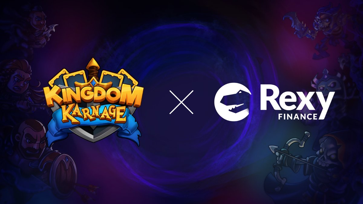 Kingdom Karnage (@kingdom_karnage) on Twitter photo A promising new partnership with Rexy Finance.
<a href="/rexy_finance/">Rexy Finance</a> are building a #Crypto ecosystem including a multi-chain #NFT marketplace with rentals.
Rexy will support many of the chains KK is going to integrate. Great to have familiar faces when we launch on a new #blockchain A promising new partnership with Rexy Finance.
<a href="/rexy_finance/">Rexy Finance</a> are building a #Crypto ecosystem including a multi-chain #NFT marketplace with rentals.
Rexy will support many of the chains KK is going to integrate. Great to have familiar faces when we launch on a new #blockchain