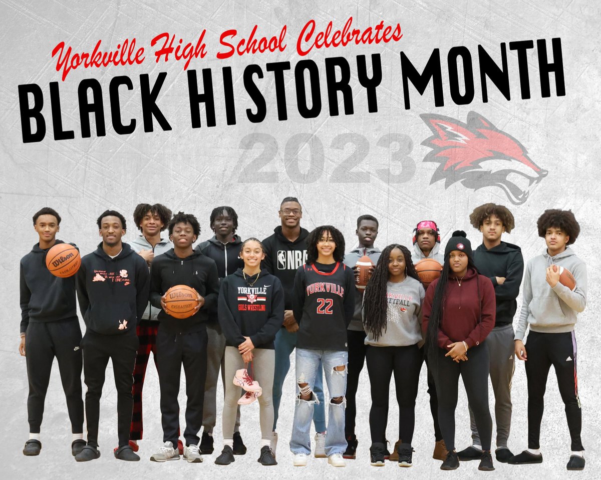 YHS supports diversity and inclusion and will be celebrating Black History Month by highlighting/recognizing African American student-athletes at YHS throughout the month on social media! #GoFoxes #BHM