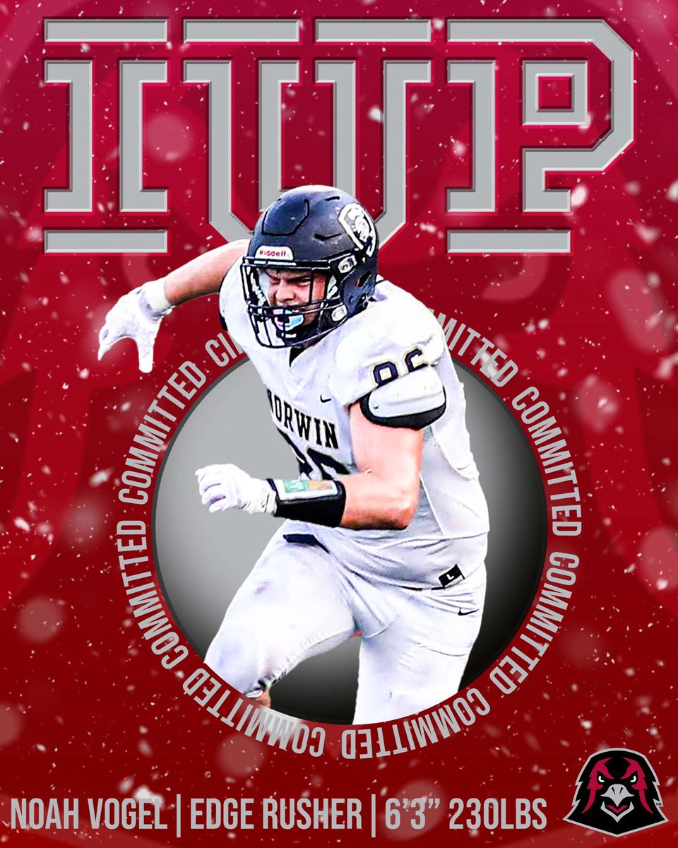 NoahVogel6's tweet photo. I’m excited to announce that I will be continuing my athletic and academic career at Indiana University of Pennsylvania 🔴⚫️ #ALLIN https://t.co/c3tkQiUunc