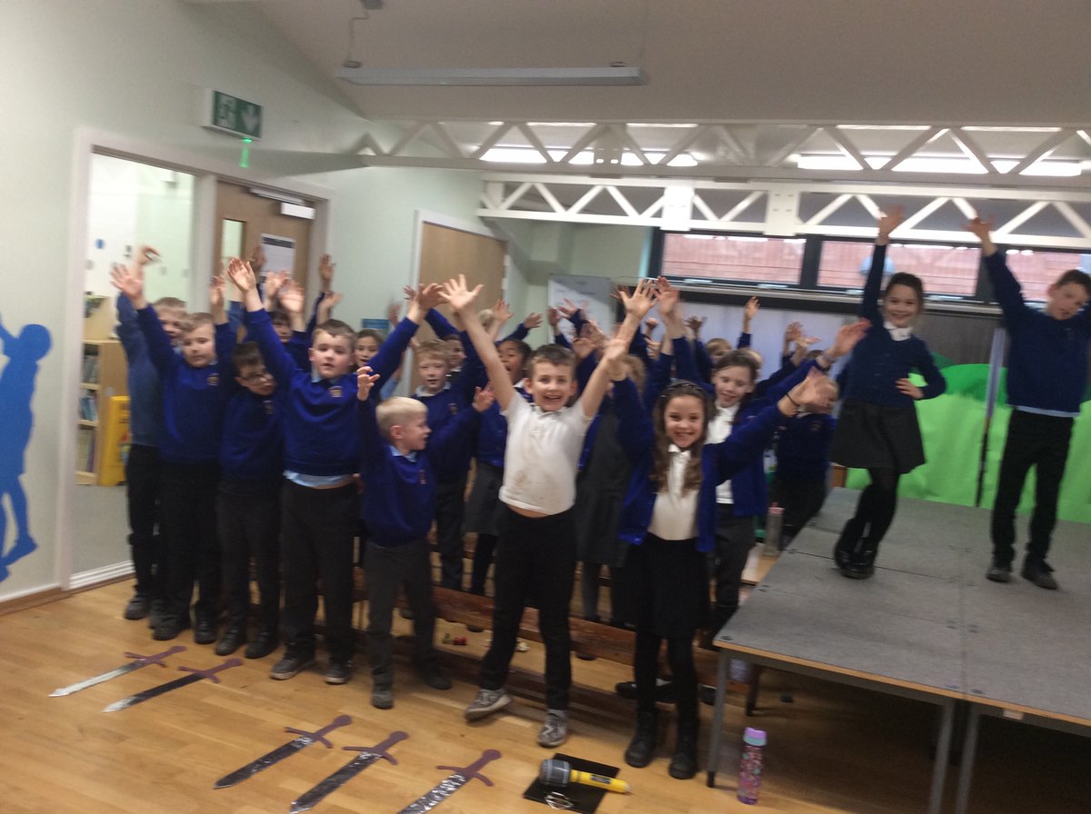 SchoolAthelstan's tweet photo. Hands up if you’re excited for Year 4’s production tomorrow!!! #thekeymaster https://t.co/zvrghJ77yl
