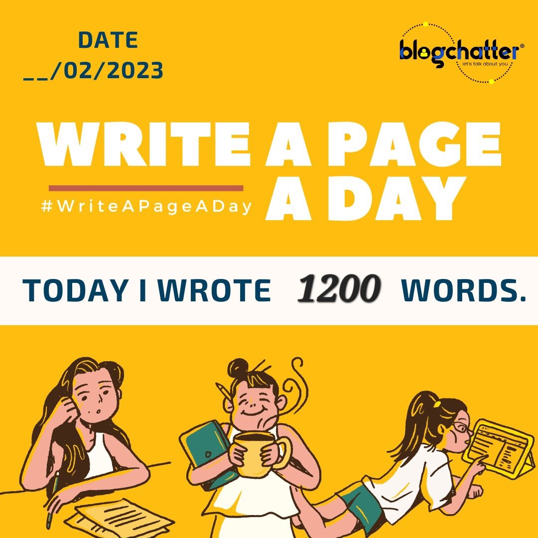 1200 words, not bad for day1 eh? And I went back to my beloved #100WordStories also today   #WriteAPageADay @blogchatter