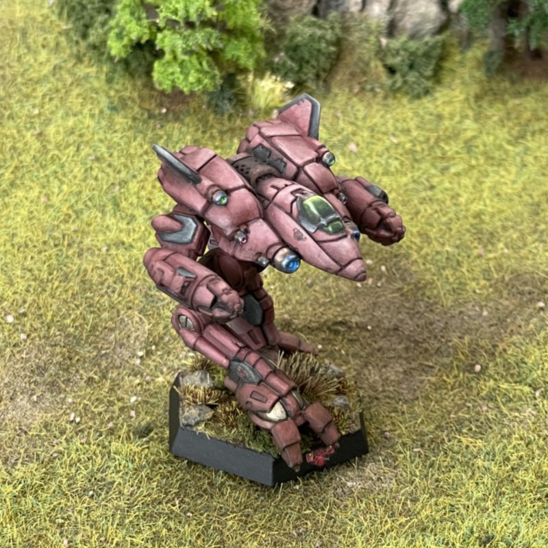 camospecs's tweet image. Here's something special:
Our artist @_1N51_ had the opportunity to paint a prototype miniature of the #BlackPython in a #ClanWolfinExile #AlphaGalaxy scheme.
@catalystgamelab #battletech
camospecs.com/listing/black-…