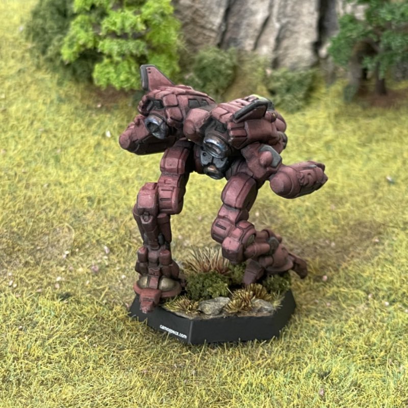 camospecs's tweet image. Here's something special:
Our artist @_1N51_ had the opportunity to paint a prototype miniature of the #BlackPython in a #ClanWolfinExile #AlphaGalaxy scheme.
@catalystgamelab #battletech
camospecs.com/listing/black-…