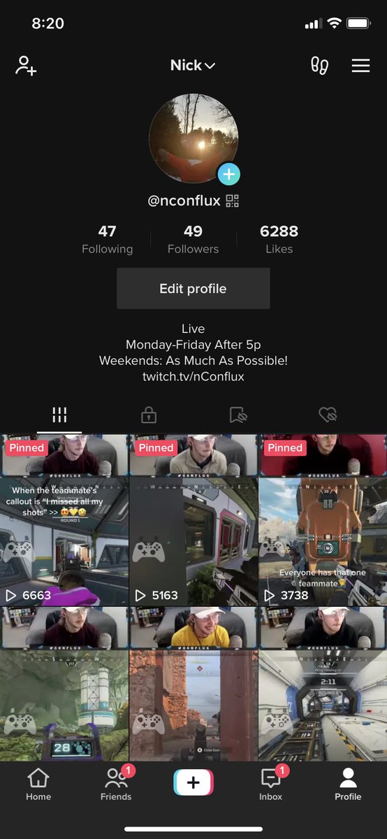 C0NFLUX's tweet photo. Tiktoks been bangin, bouta hit 50 follows in just over two weeks🙌

Go drop a follow if you haven’t already!! https://t.co/aYocKqFK84