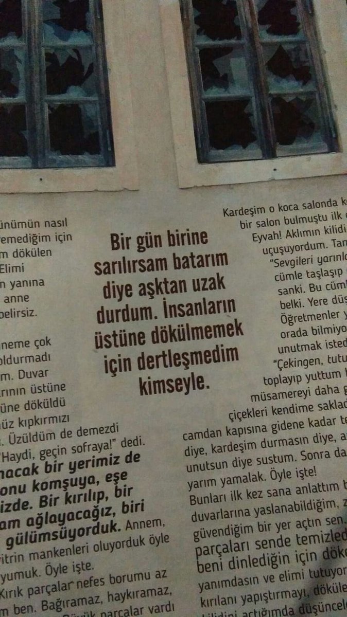 "Dertleşmedim Kimseyle"