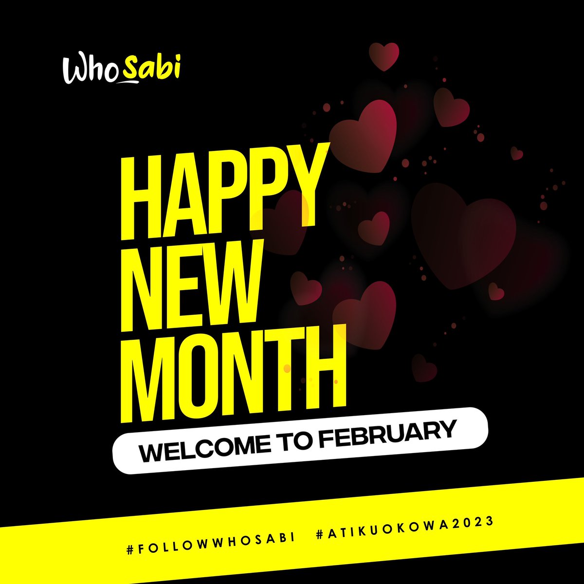 WhoSabi2022's tweet photo. Welcome to our month of winning!
#followwhosabi https://t.co/2kqkb41T5w
