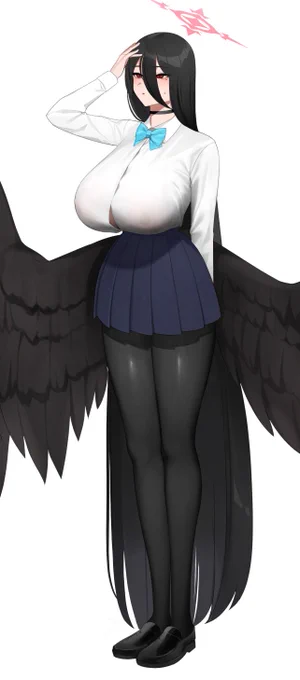 ハスミ、他校の制服着て❤ 