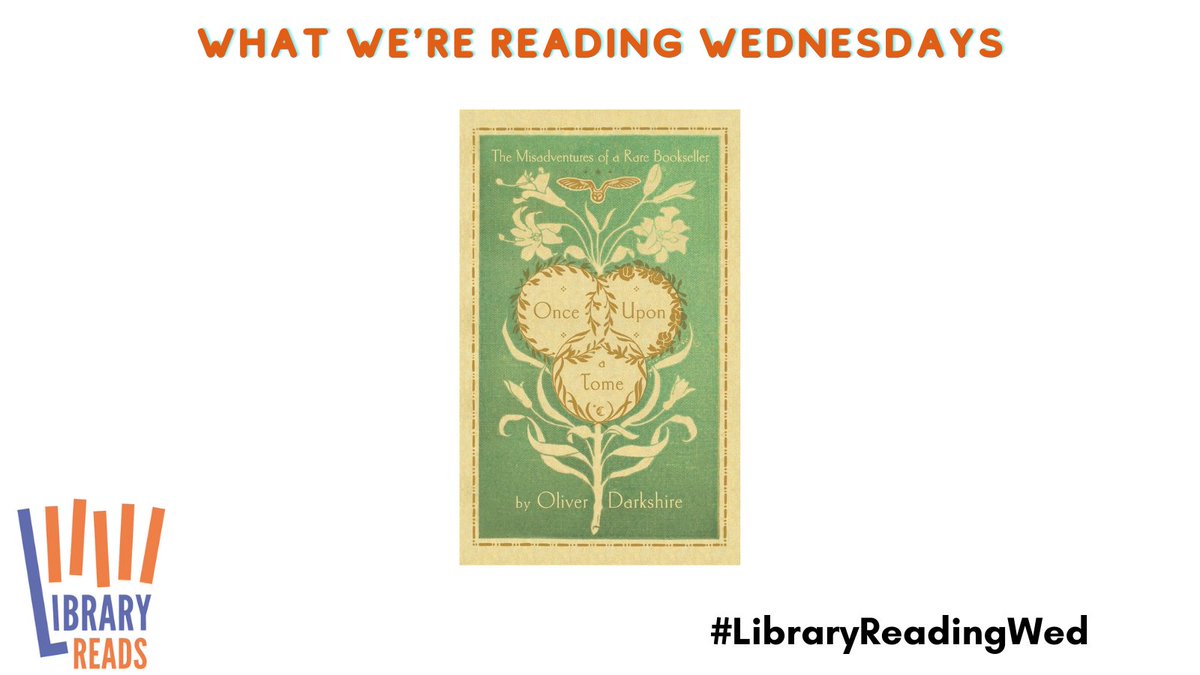 Joe_Jones's tweet image. I mentioned this last week but I made sure to finish ONCE UPON A TOME by Oliver Darkshire over the weekend so I could get my vote in for #libraryreads by today! After reading this I want to work in this bookstore! #LibraryReadingWed @LibraryReads99