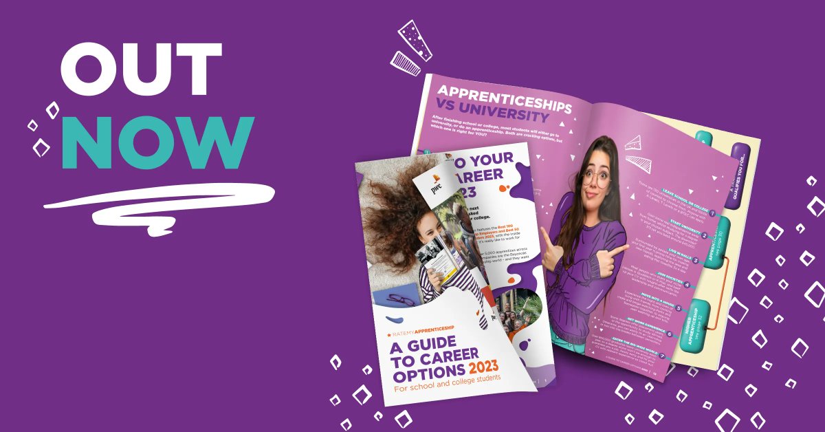 🔥 OUT NOW 🔥 Our ✨ shiny ✨ new ‘Guide to Career Options 2023’
Top tier career advice | Apprentice Success Stories  | BEST 100 Employers &amp; Top 50 Training Providers | Exclusive Employer Profiles 
Flick through now: buff.ly/40hoatc