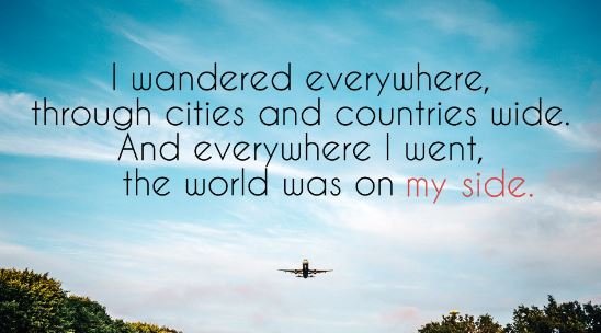 'Everywhere I went, the world was on my side.' 
🖤
#destiny #founderstory #startupstory #lfg