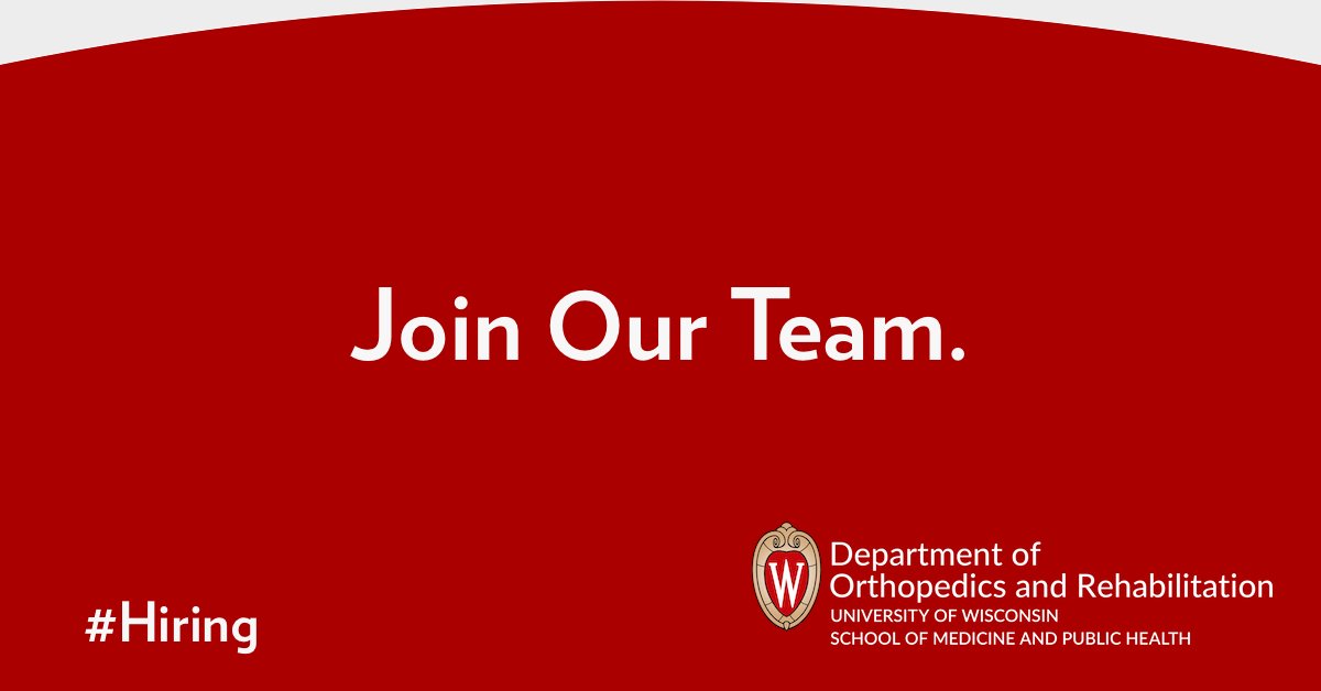 We are #hiring! An exciting opportunity for an experienced Advancement Manager to lead our department's philanthropic efforts. You will manage our Development Board and cultivate relationships with donor prospects at all levels of giving. Details here: jobs.hr.wisc.edu/en-us/job/5170…