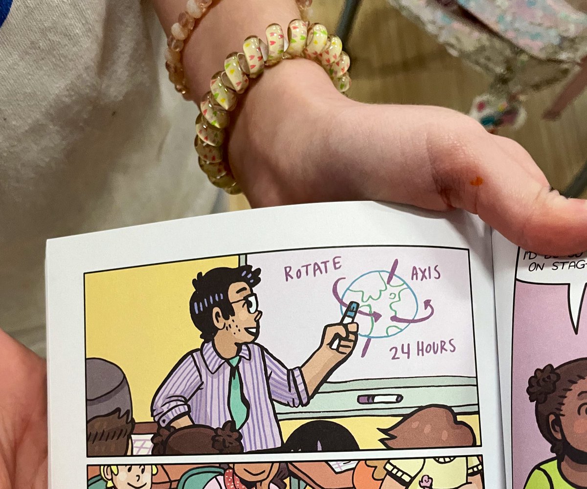 “Ms. Davila, look what I found in the book I’m reading!”

🥹it’s the recognizing a scientific drawing that looks just like theirs for me.