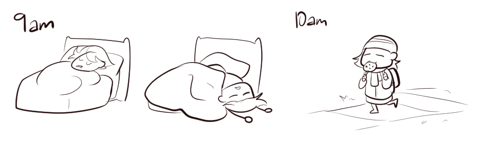 parvcore's tweet photo. Starting off strong #HourlyComicDay2023 https://t.co/Nl1OwwHhjN