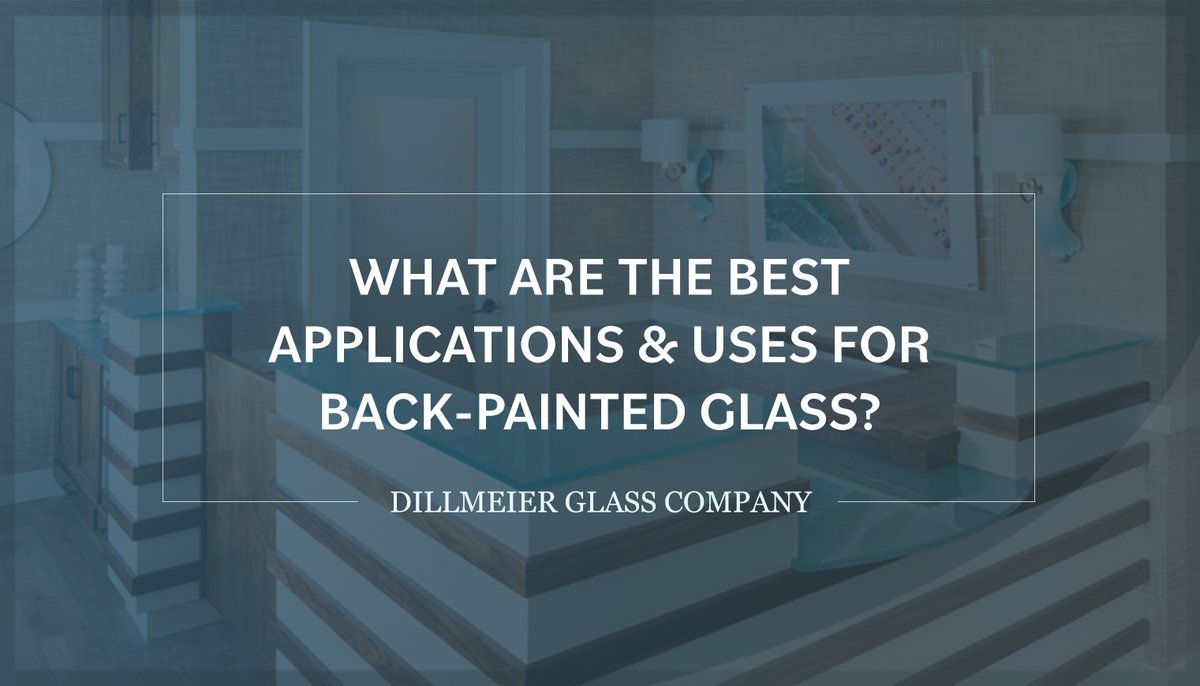 DillmeierGlass's tweet photo. Read our latest blog to learn more about the various uses and applications of back-painted glass, as well as its many features and benefits: https://t.co/Ns4Zc0pleg 
#backpainting #backpaintedglass #decorativeglass #commercialglass #interiorglass #glassfabricators https://t.co/rZYyYBXroX