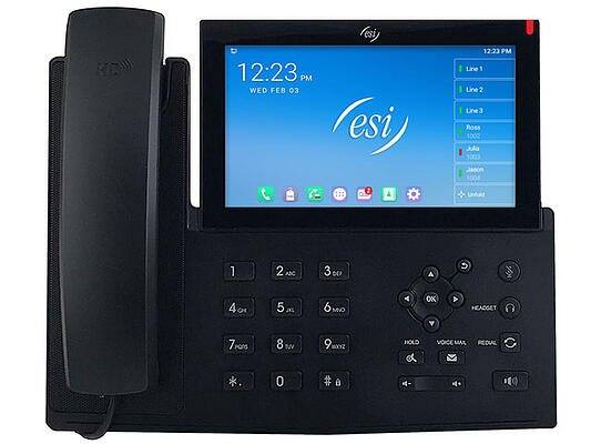 ESIPhones's tweet image. The ESI ePhone 8™ has a 7-inch color touchscreen supporting up to 112 programmable on-screen keys, ensuring the information you need is always within reach. Learn more about this award-winning enterprise phone at bit.ly/3jqw5Uv.