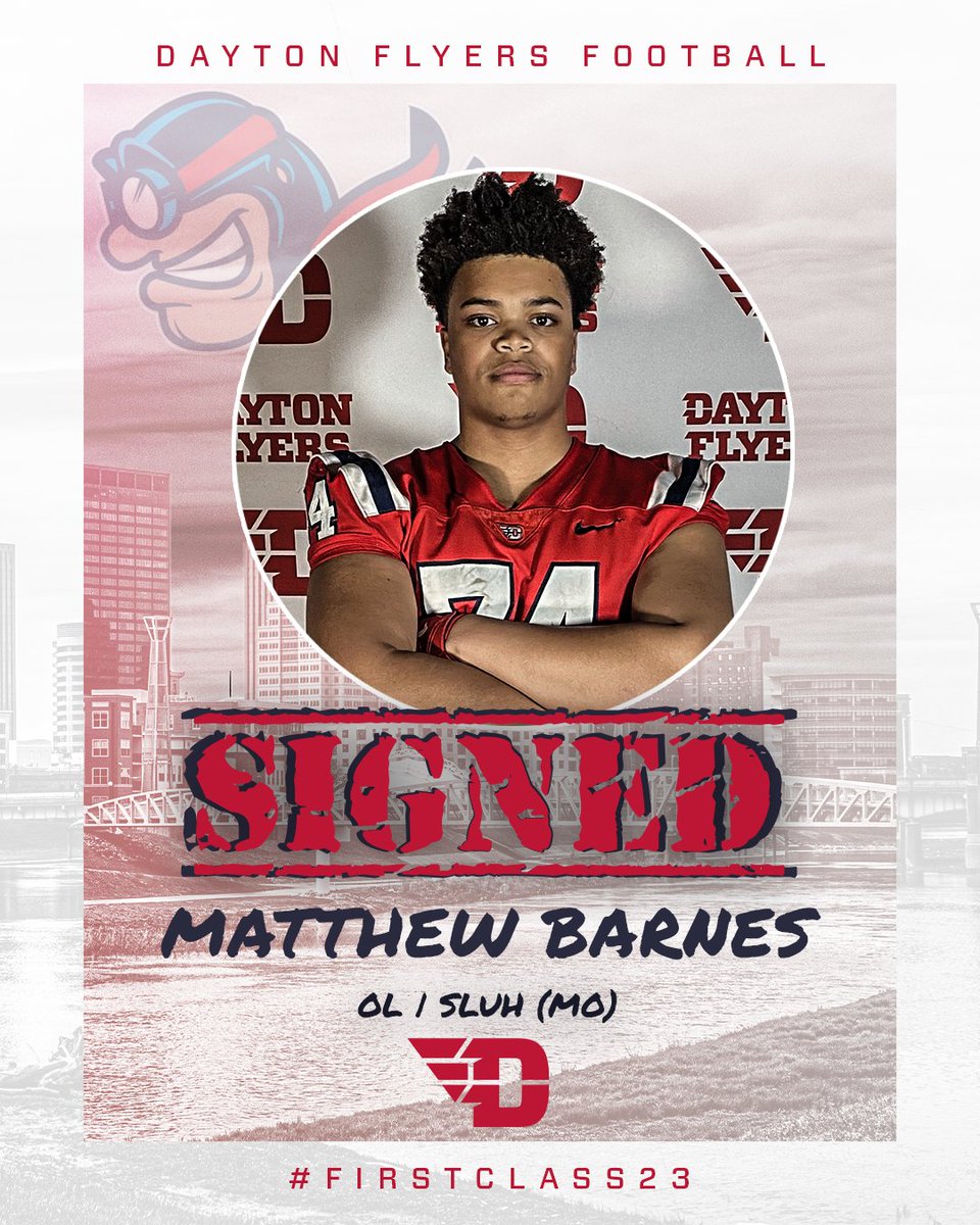 DaytonFootball's tweet photo. Landed a Flyer! #FirstClass23 #GoFlyers https://t.co/G7NBpBNDrB