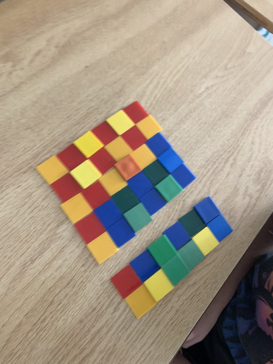Working with square tiles to build conceptual understanding of multiplication in <a href="/JTetreault16/">Jordan Tetreault</a> class <a href="/AberarderSchool/">Aberarder Central</a>.  Manipulatives are amazing!  <a href="/LKelempro/">LKDSB Elem Program</a>