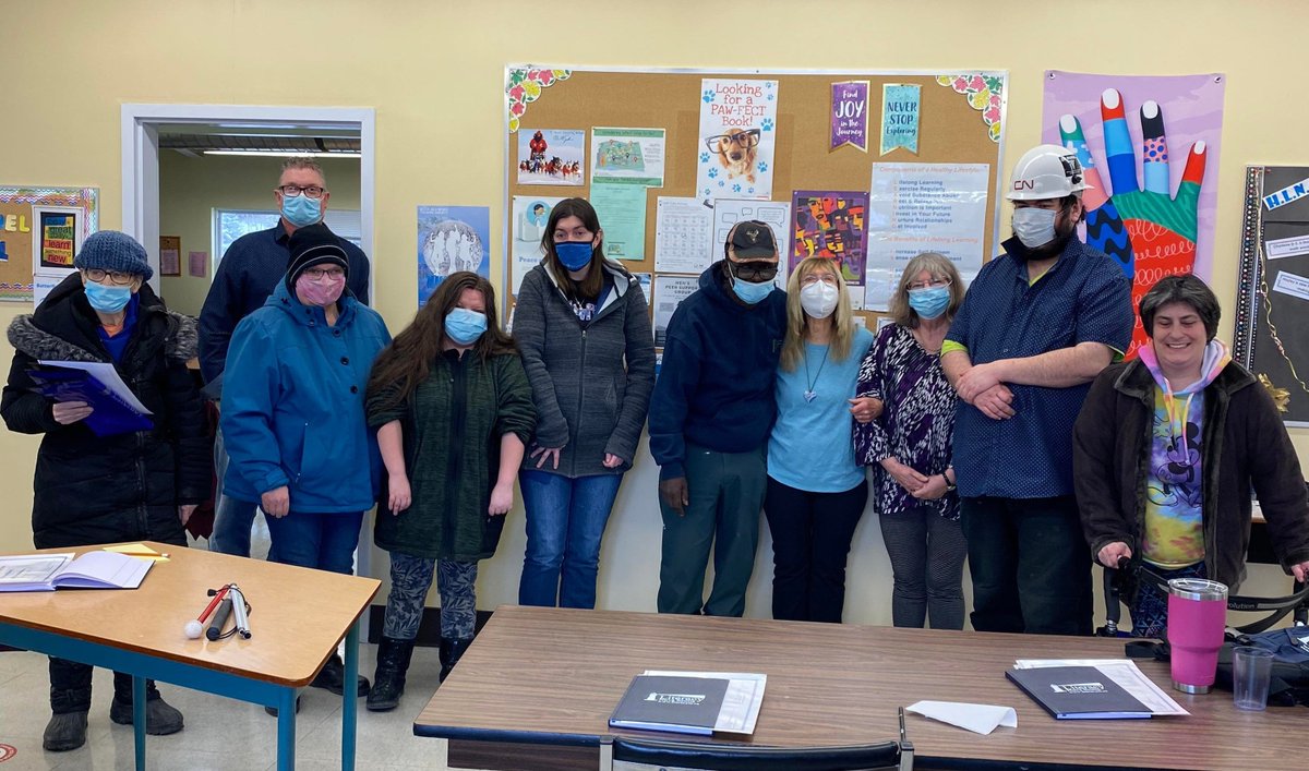 literacy_ns's tweet photo. Literacy Nova Scotia was in Windsor yesterday with author @jenniblackmore1 for a writing workshop with adult learners from @HantsLearning. Thank you to everyone who participated and for sharing your amazing stories! https://t.co/Z9E7gkz2qc
