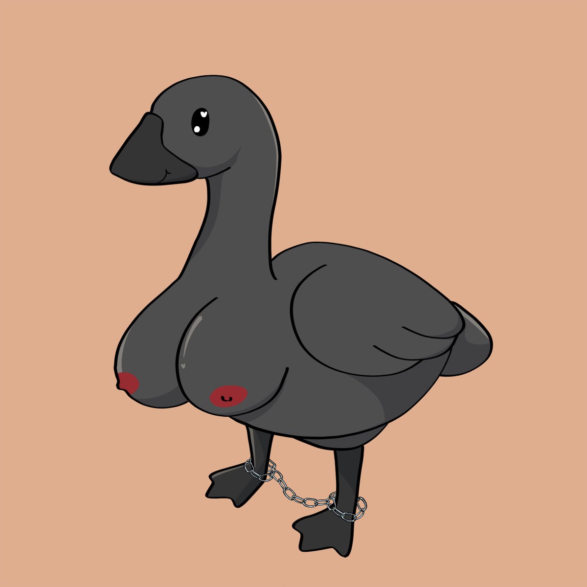 The honkers are finally revealed! It's a "flashy" scene. With a lot of honkers still to be minted, there's tons of space for new holders. Grab a tit *cough* geese through the link in our bio!