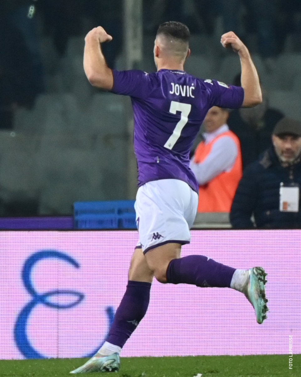 LUKA! 💪🇷🇸 

#FiorentinaTorino #CoppaItaliaFrecciarossa