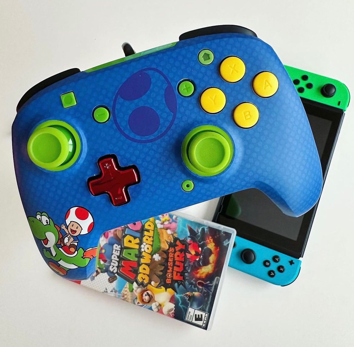PDPgaming's tweet photo. What are you favorite games to play on Switch with our Rematch Wired Controllers?
#pdp #pdpgaming #pdprepost #pdppartner #NintendoSwitch #SuperMarioBrosMovie #supermariobros #toad #yoshi https://t.co/qPL2h9oDuL