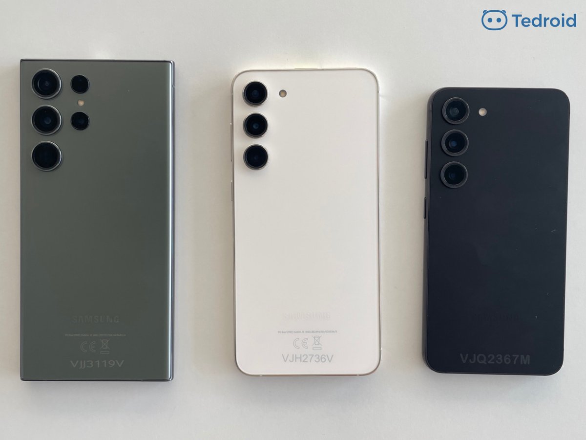 tedroidcom's tweet photo. 🔥 Galaxy S23 series unveiled!

✅ So what are the details?

https://t.co/W3XKPbOYkl

#GalaxyUnpacked #GalaxyS23 #SamsungUnpacked https://t.co/SK9bW4nMfF