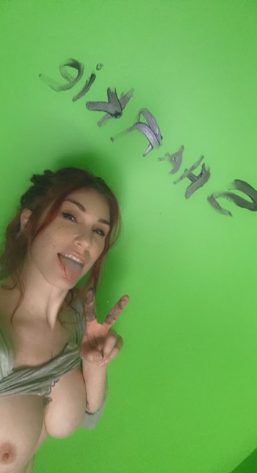 Painting this ugly green room &hellip; come get your name immortalized on my wall and get messy with me!  Live