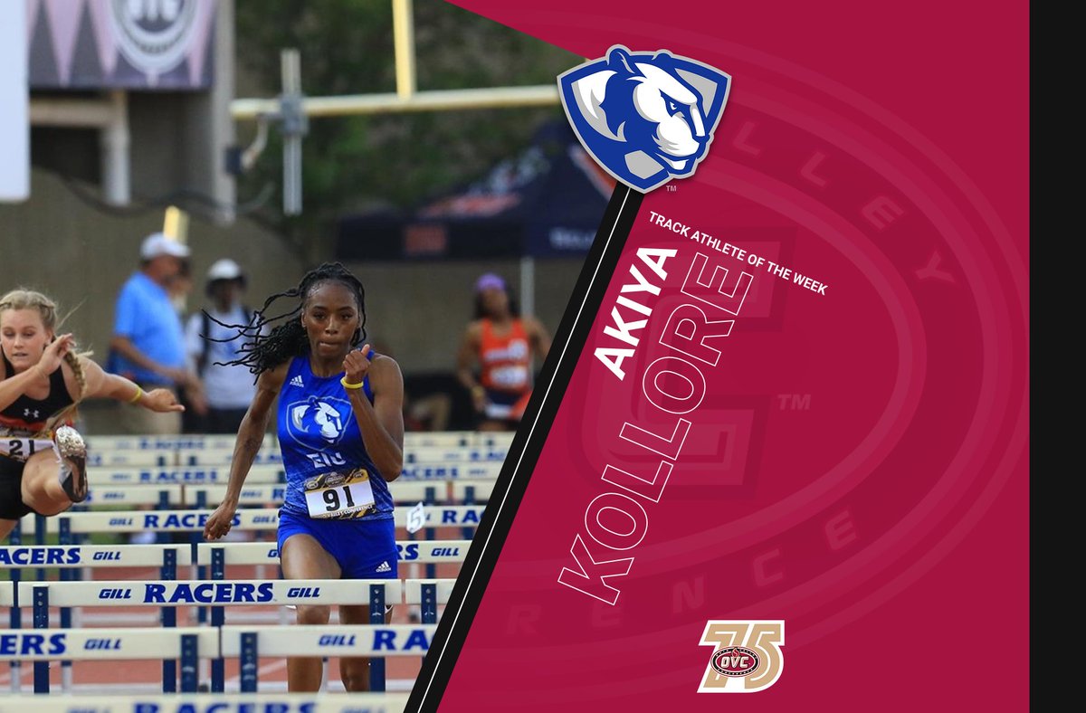 OVCSports's tweet photo. 𝐅𝐞𝐦𝐚𝐥𝐞 𝐓𝐫𝐚𝐜𝐤 𝐀𝐭𝐡𝐥𝐞𝐭𝐞 𝐨𝐟 𝐭𝐡𝐞 𝐖𝐞𝐞𝐤

@EIU_TF Akiya Kollore

#OVCit | #OVC75 https://t.co/Fd1qdaGMOl