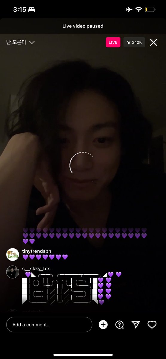 tinytrendsph's tweet image. JK antok nako 🤣 #JUNGKOOK #BTS #BTSArmy #JKLive #JK