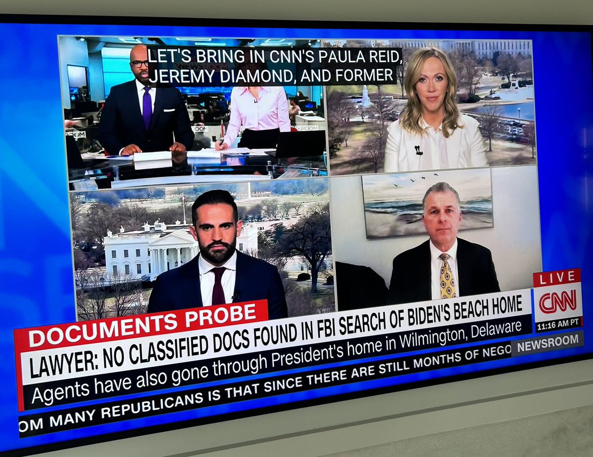 NOW: Our client <a href="/JoshuaSkule/">Joshua Skule</a> on <a href="/CNN/">CNN</a> discussing the investigation of #ClassifiedDocuments and the PR crisis for the White House.