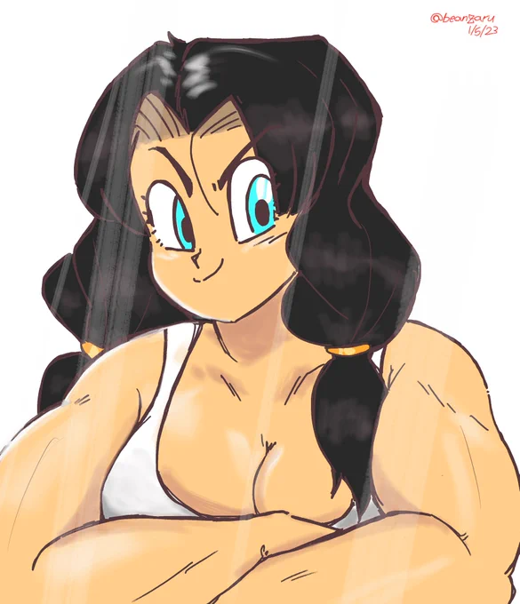 The different times I've drawn Videl lowkey tracks my progession as an artist.. 