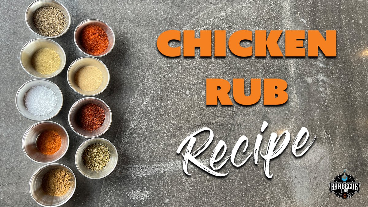 BarbecueLab's tweet photo. We're sharing our (formerly secret) chicken rub recipe!

Now, you can make it at home.

It may be winter in the US, but it's time to fire up the BBQ...

https://t.co/kxoUJAS5l0

#bbqrub #chickenrub #chickenseasoning #recipe #grilledchicken #mealprep #bbq #barbecue #barbeque https://t.co/K5EYWT5Cap