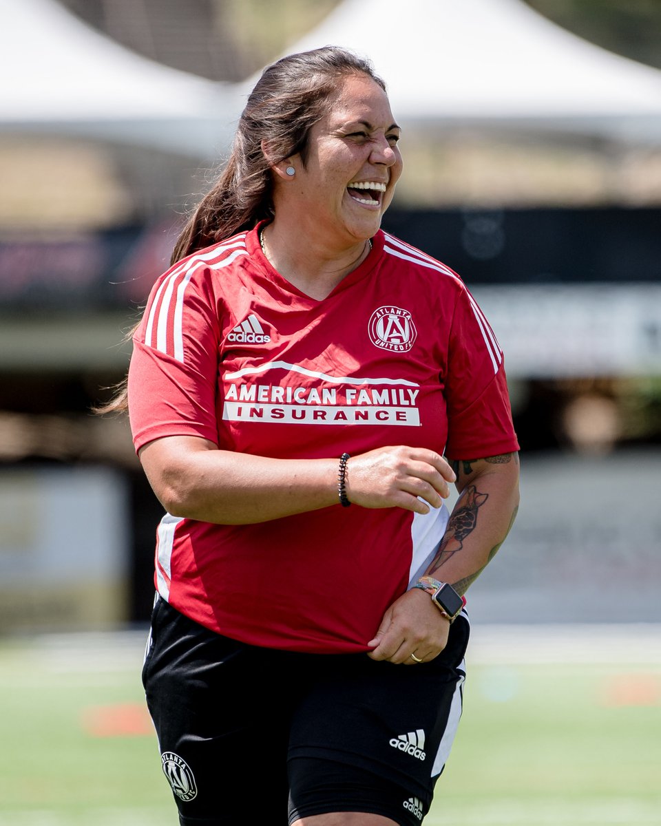 ATLUTD's tweet photo. Andrea, Academy Asst. Coach

To me it means opportunity. Because it starts to open up a path for young men to see women in a role they are used to just seeing men in. For me, it means opportunity not just for myself but for future coaches that may feel that it is unattainable. https://t.co/yicD2MhIma