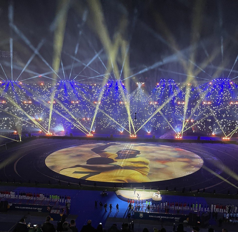 HanifBerkane's tweet photo. Exceptionnelle cérémonie d’ouverture du Mondial des clubs 2023 qui se déroule au Maroc 🇲🇦 

Très réussi ! https://t.co/tmnd0ZH9mL