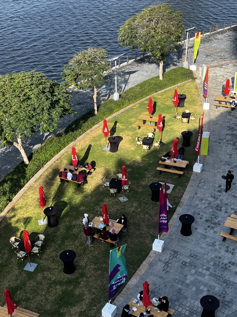 FundacionFilba's tweet photo. Hoy empezaron las conferencias de la #GAoLF en #Dubai.💥
Desde #Filba participamos del #EmiratesLitFest para repensar el futuro de los festivales.
¡Gracias, @EmiratesLitFest! https://t.co/oCnYiB3oYW