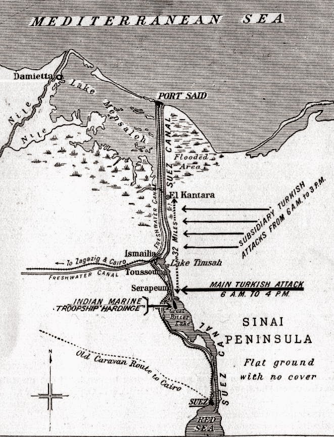 ron_eisele's tweet photo. 2 February 1915. Raid on the Suez Canal. The defeat of the German-led Ottoman Army force from Southern Palestine who were attacking the British Empire-protected Suez Canal. https://t.co/So7WAIkdvL