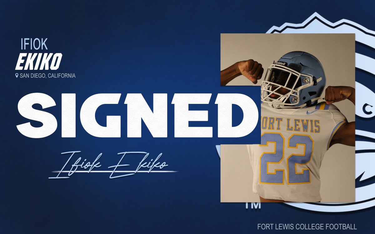 FLCFootball's tweet image. Welcome to the 𝙎𝙠𝙮𝙝𝙖𝙬𝙠𝙨 𝙛𝙖𝙢𝙞𝙡𝙮, Ifiok Ekiko! 

#LetsSoar | #ToTheTop