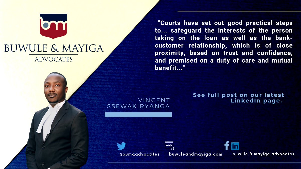 What do you know about the law relating to the sale of mortgaged property? (Find the full post on the link 👇) linkedin.com/posts/buwule-m… @DailyMonitor @KlaArchdiocese @Barefoot_Lawyer #NewPost #mortgage #Law