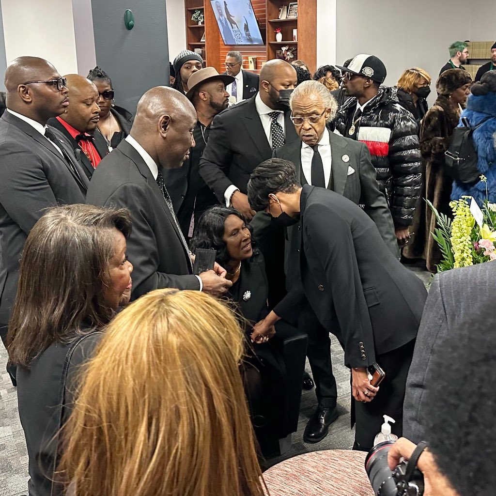 Ben crump on twitter rt thereval standing with the family of 