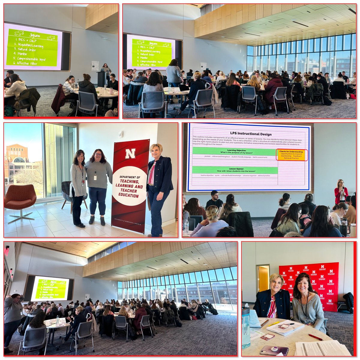 unltlte's tweet photo. #ElementaryEd #preservice #teachers gather for #literacy block practicum seminar with supervisors Lori Browne &amp; Shari Stock &amp; @LPSorg speakers , Holly Tracy (ELL Teacher Leader) and Lisa Oltman (K6 Language Arts Curriculum Specialist). @UNLincoln @UNL_CEHS #Nebraska #teached https://t.co/KgrCPYQ1At