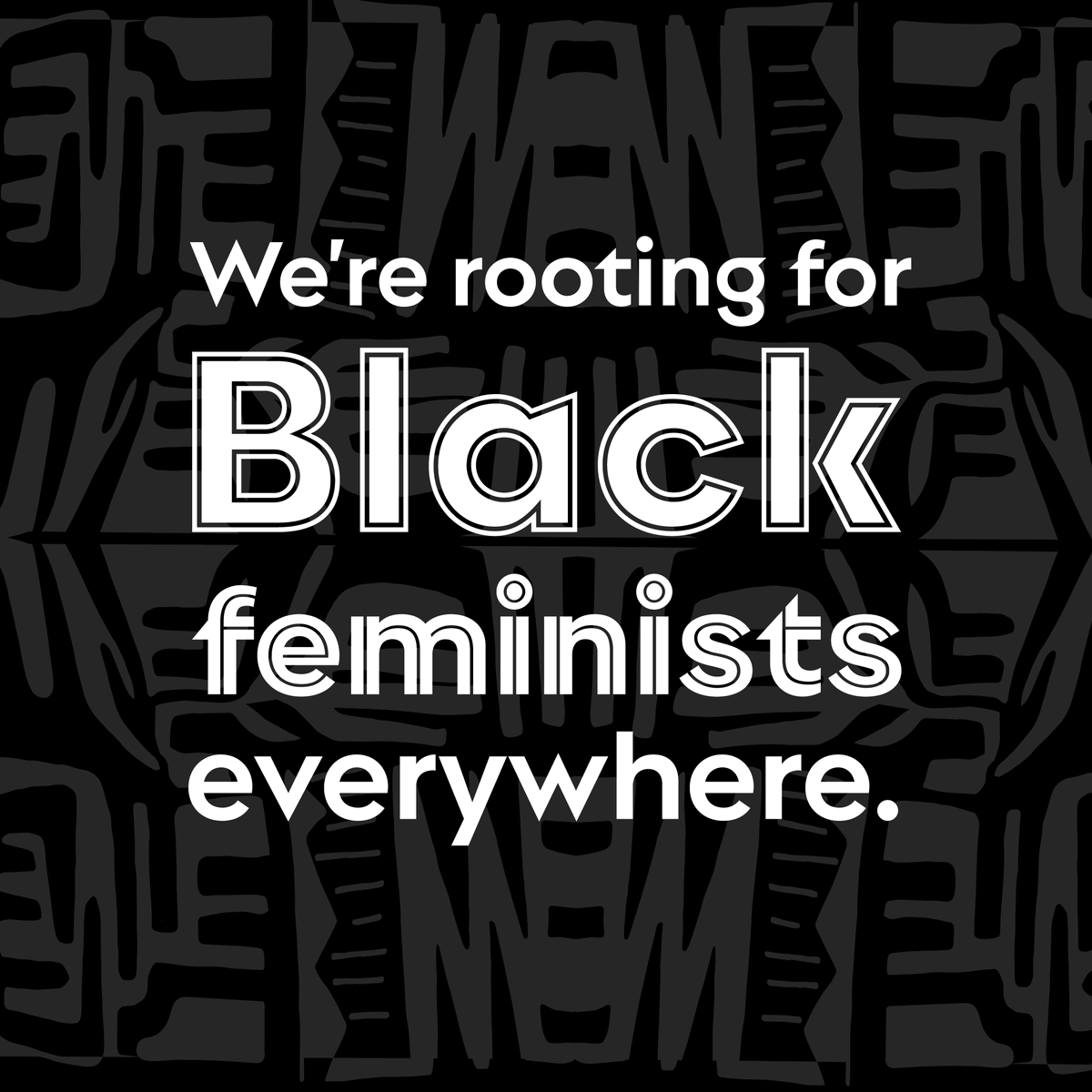 Continuing our support of @blackfeministfund’s open letter to Philanthropy highlighting the inequities in funding of Black feminist movements. Today + every day, we recognize + celebrate Black feminist movements, Black Joy + Black Resistance #BlackHistoryMonth #BlackFuturesMonth